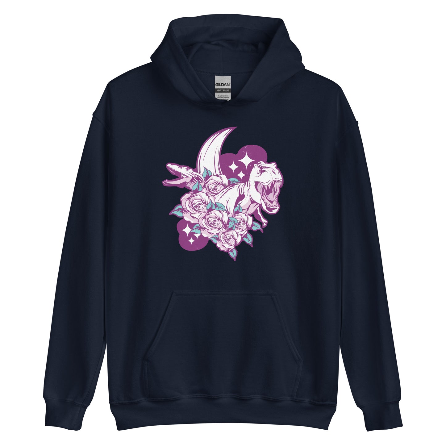 Flowering Theropods Adult Hoodie