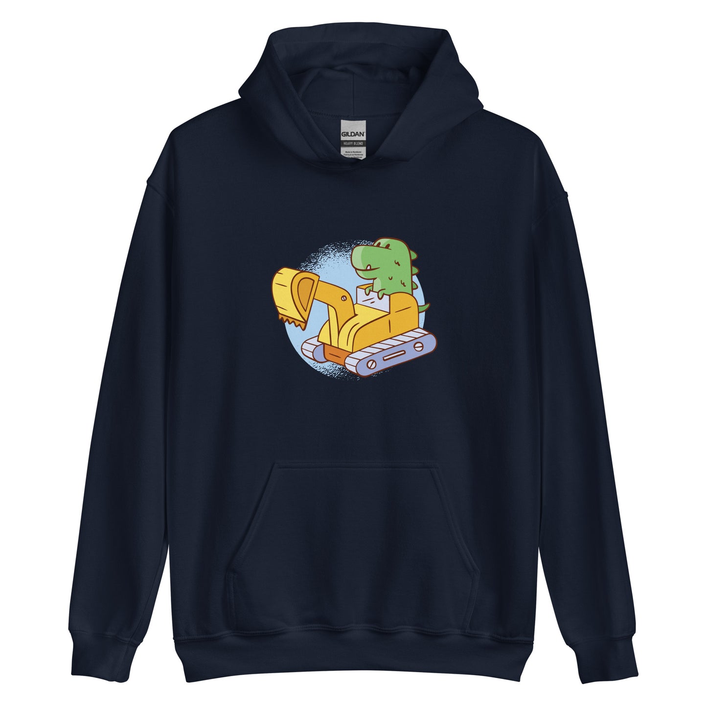 Excavator Adult Hoodie