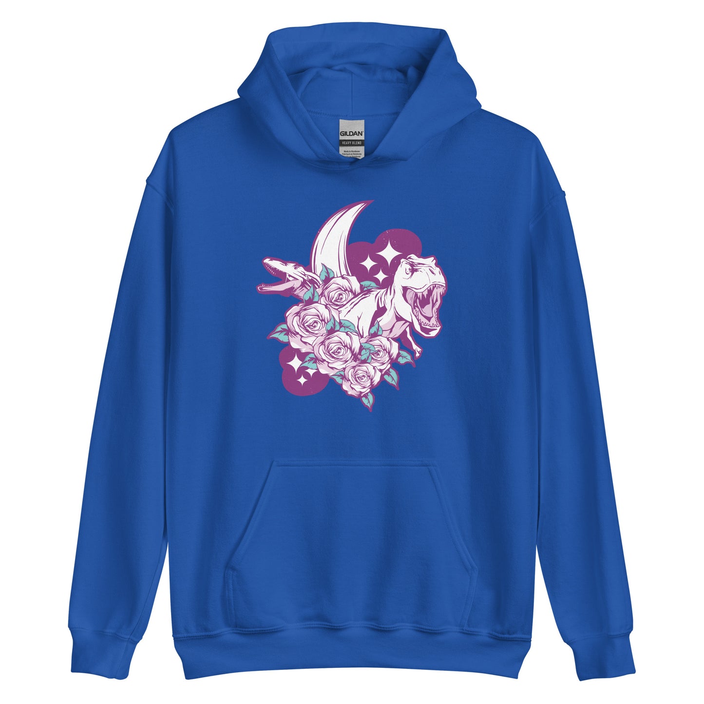 Flowering Theropods Adult Hoodie