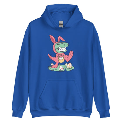 Smiling Easter Bunny Adult Hoodie