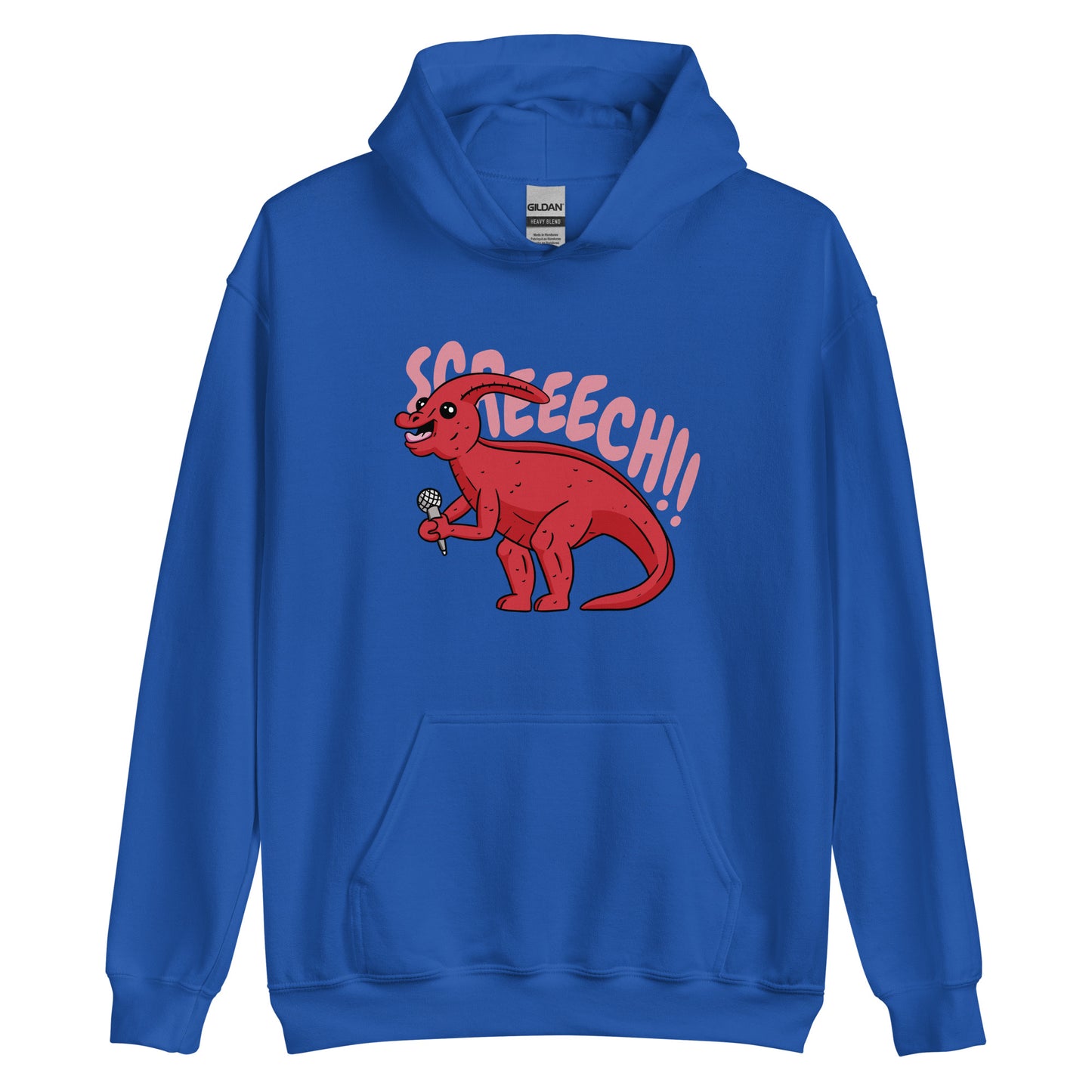 Singing Hadrosaur Adult Hoodie