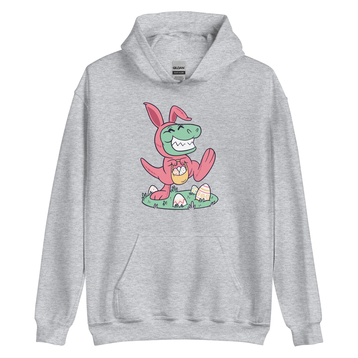 Smiling Easter Bunny Adult Hoodie