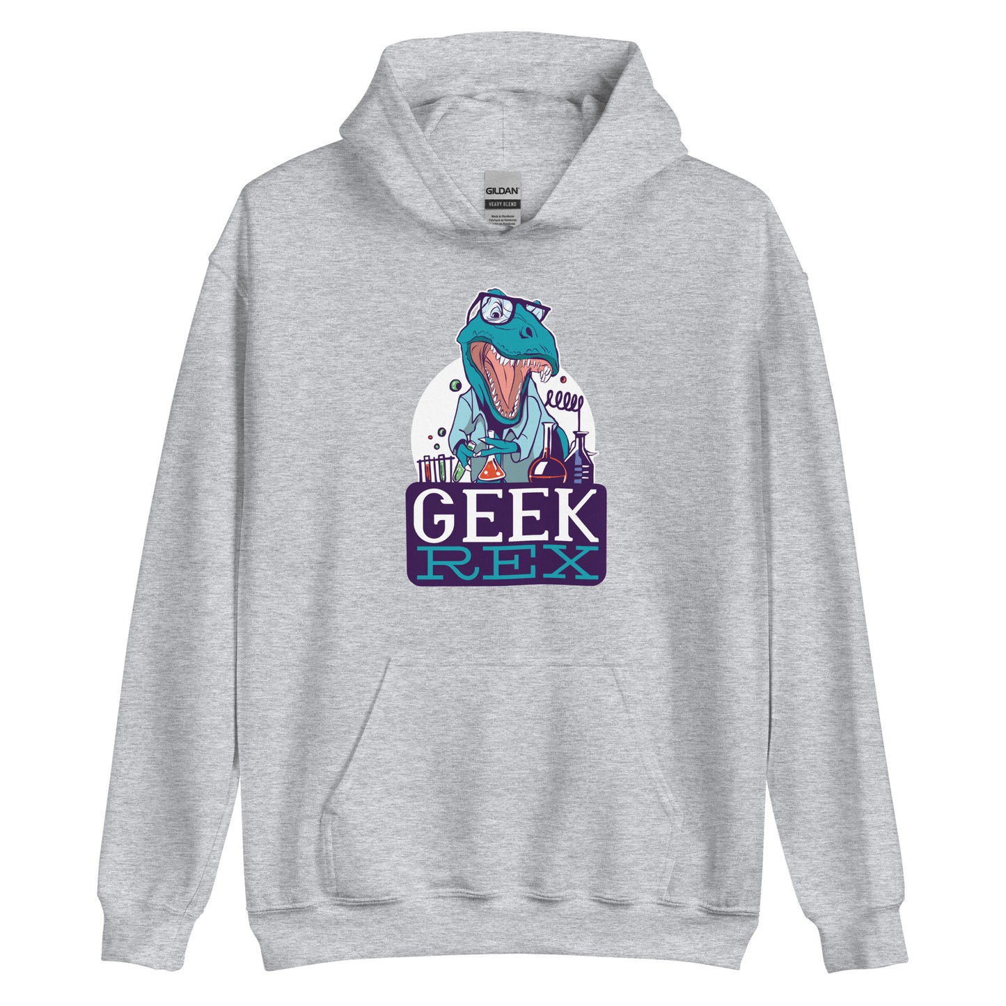 Geek Rex Adult Hoodie