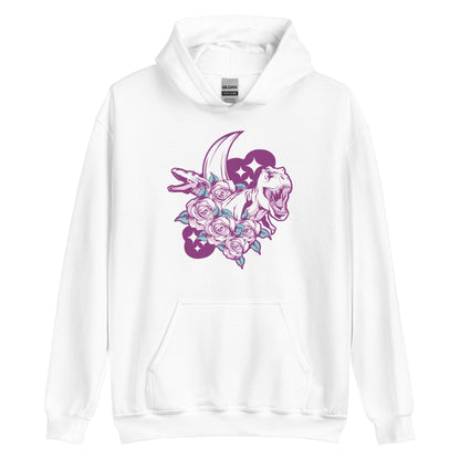 Flowering Theropods Adult Hoodie