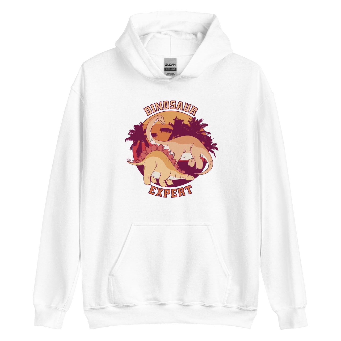 Dinosaur Expert Adult Hoodie