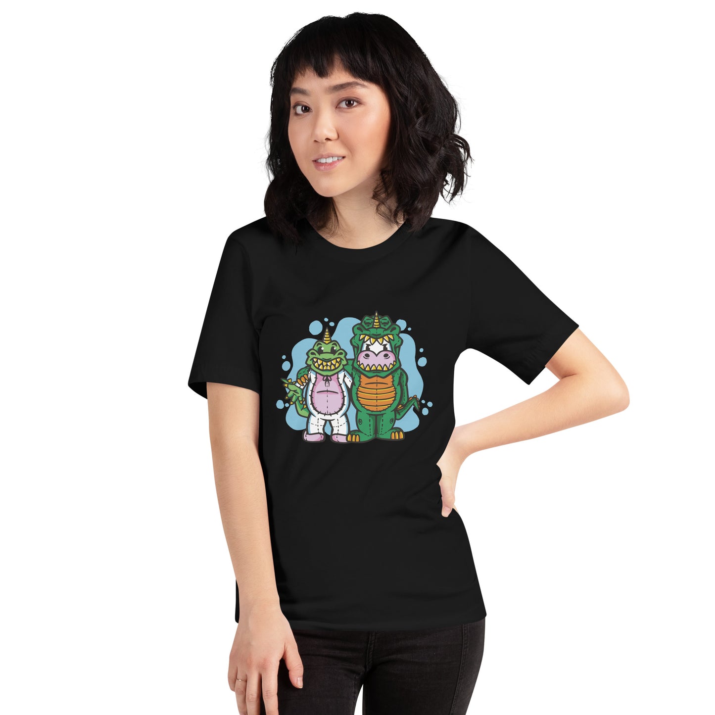 Adult Dino Cow Buddies T-Shirt