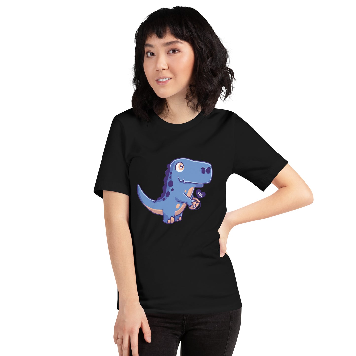 Adult Tea T-Rex T-Shirt