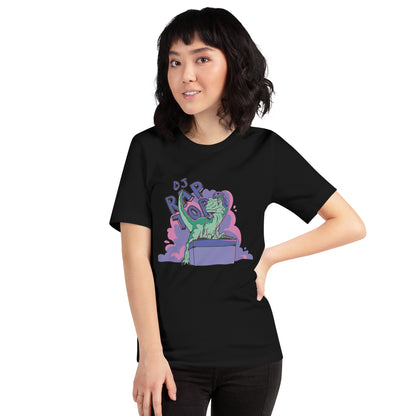 Adult DJ Velociraptor T-Shirt