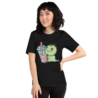 Adult Bubble Tea Tiny Dino T-Shirt