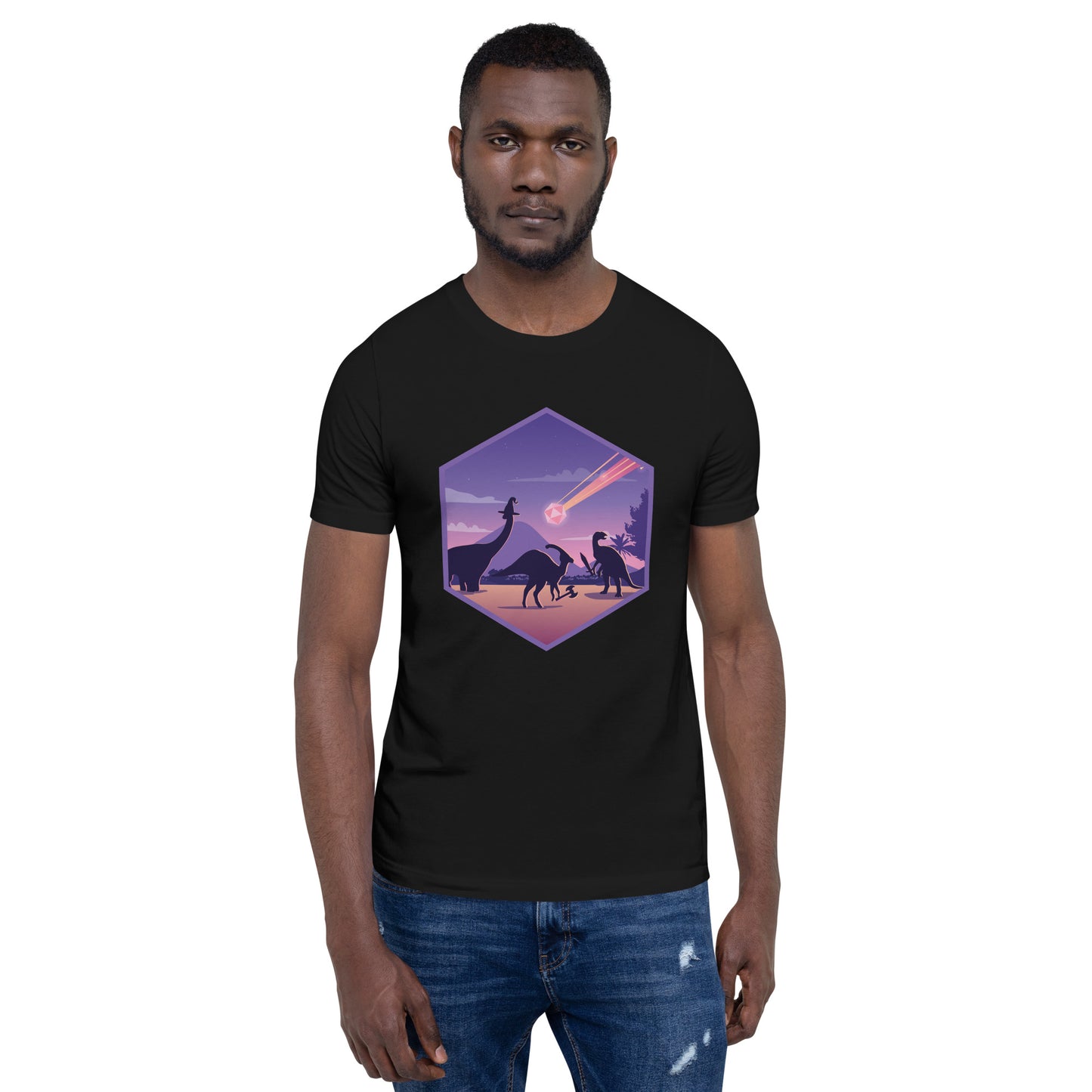 Dungeons and Dinosaurs Adult T-Shirt