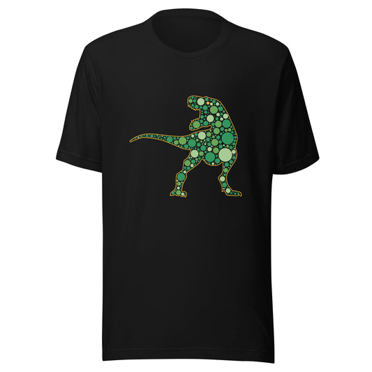 Green Dot Theropod Adult T-Shirt