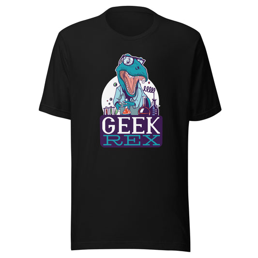 Geek Rex Adult T-Shirt