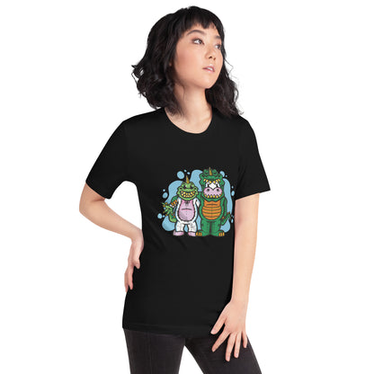 Adult Dino Cow Buddies T-Shirt