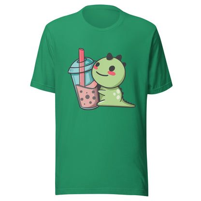 Adult Bubble Tea Tiny Dino T-Shirt