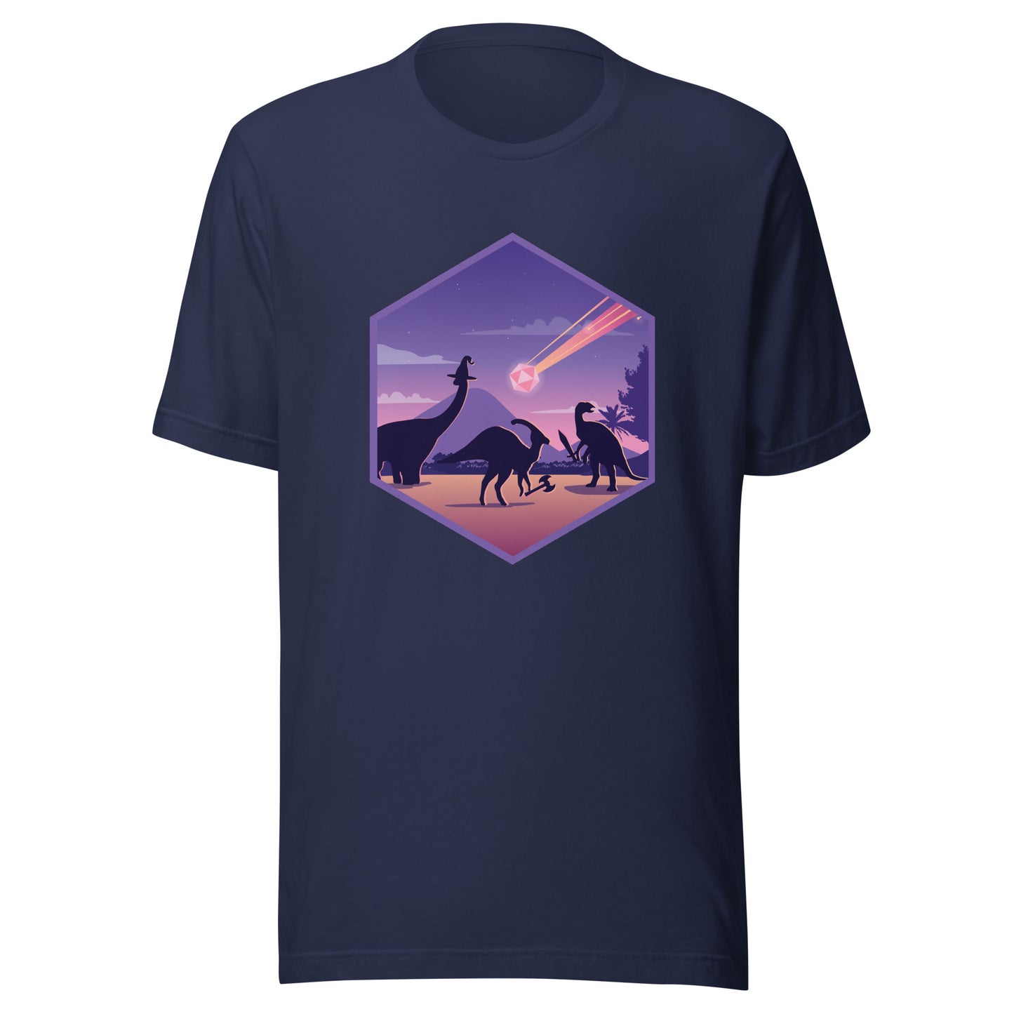 Dungeons and Dinosaurs Adult T-Shirt