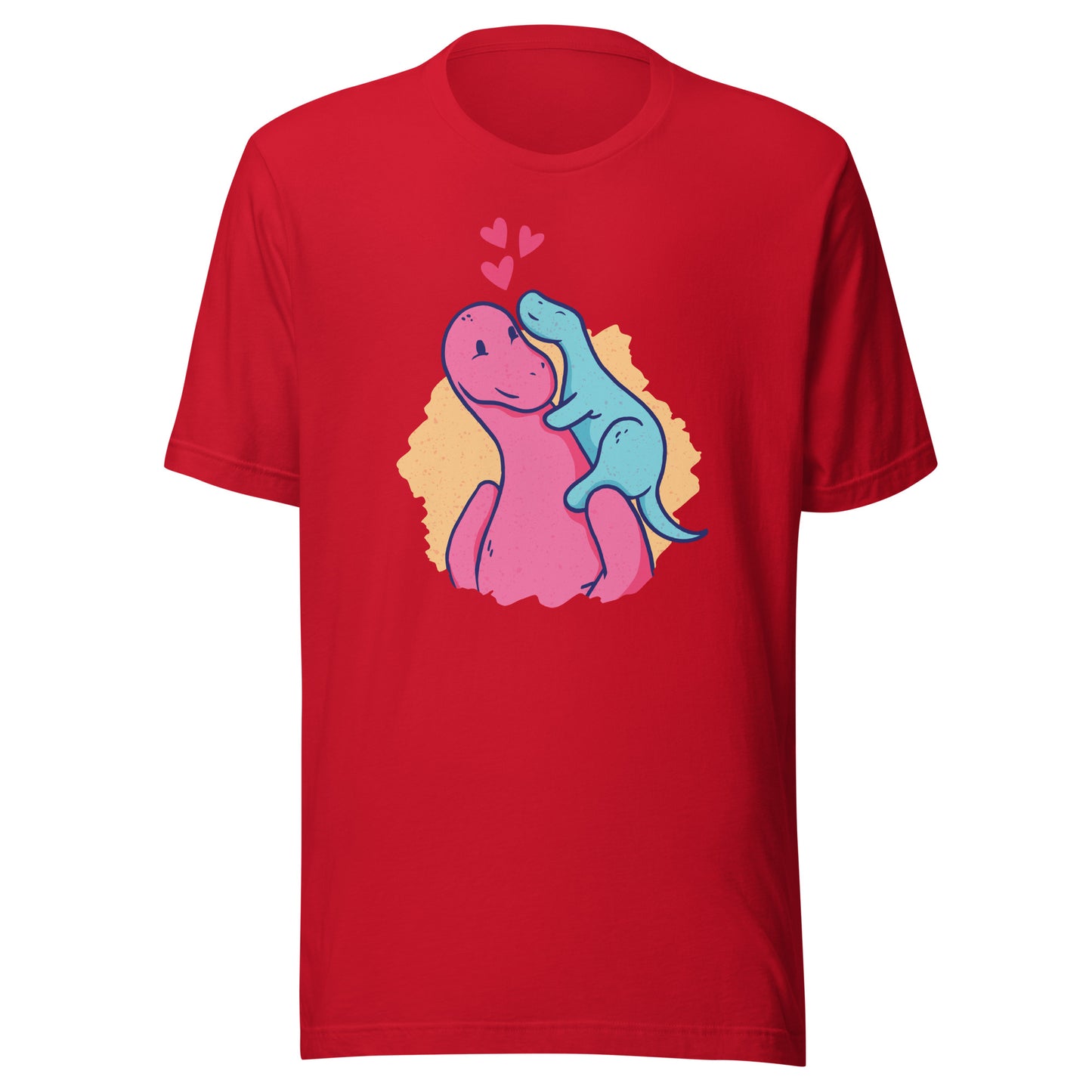 Adult Dino Mom and Kid T-Shirt