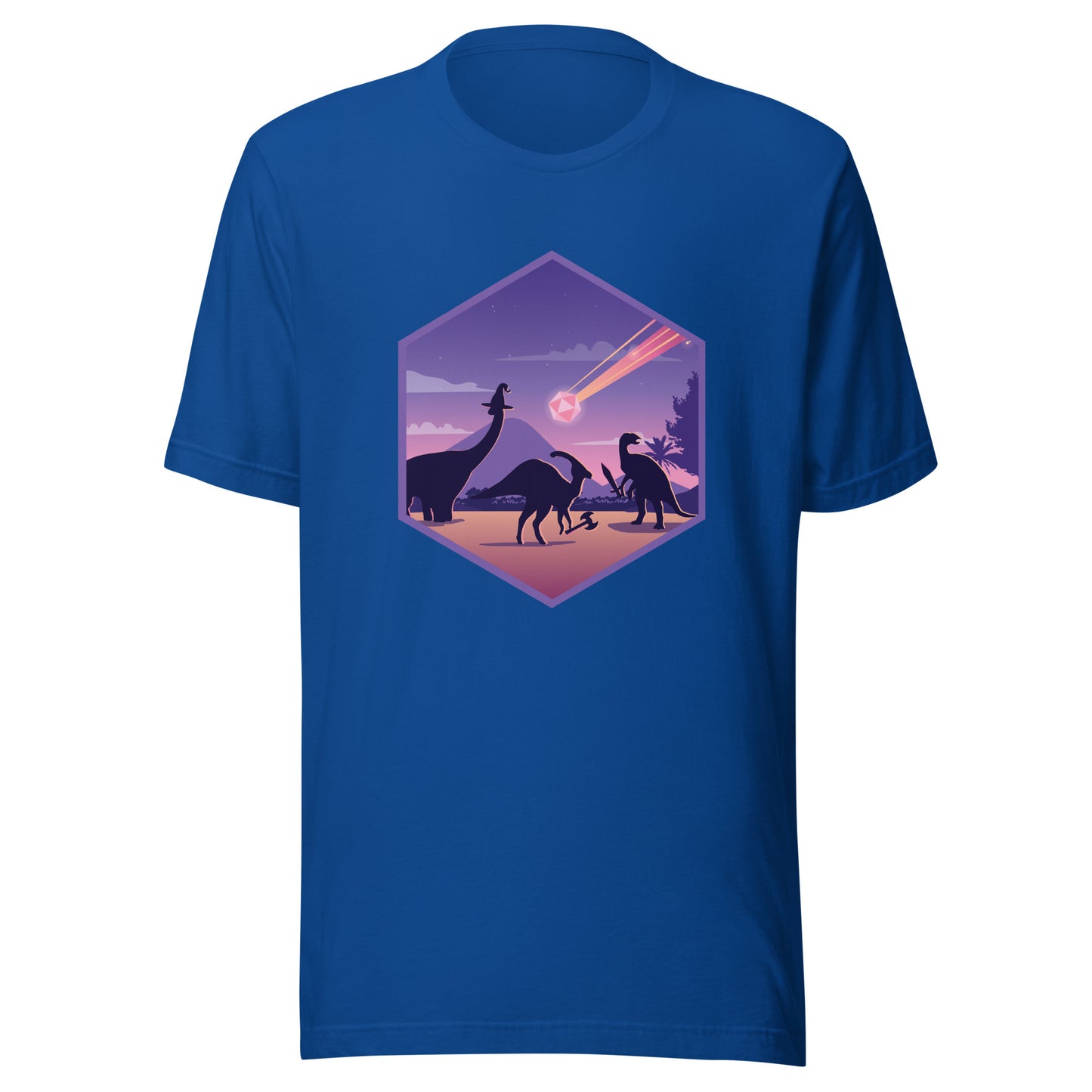 Dungeons and Dinosaurs Adult T-Shirt