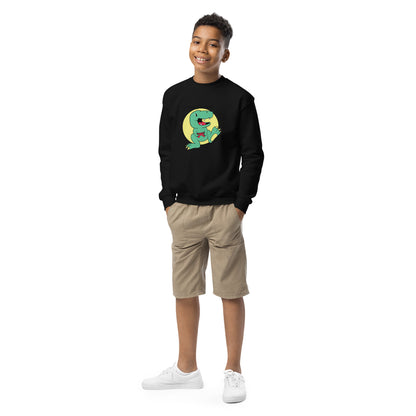 Dino Game Controller Youth Sweatshirt