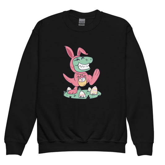 Smiling Easter Bunny Youth Sweatshirt