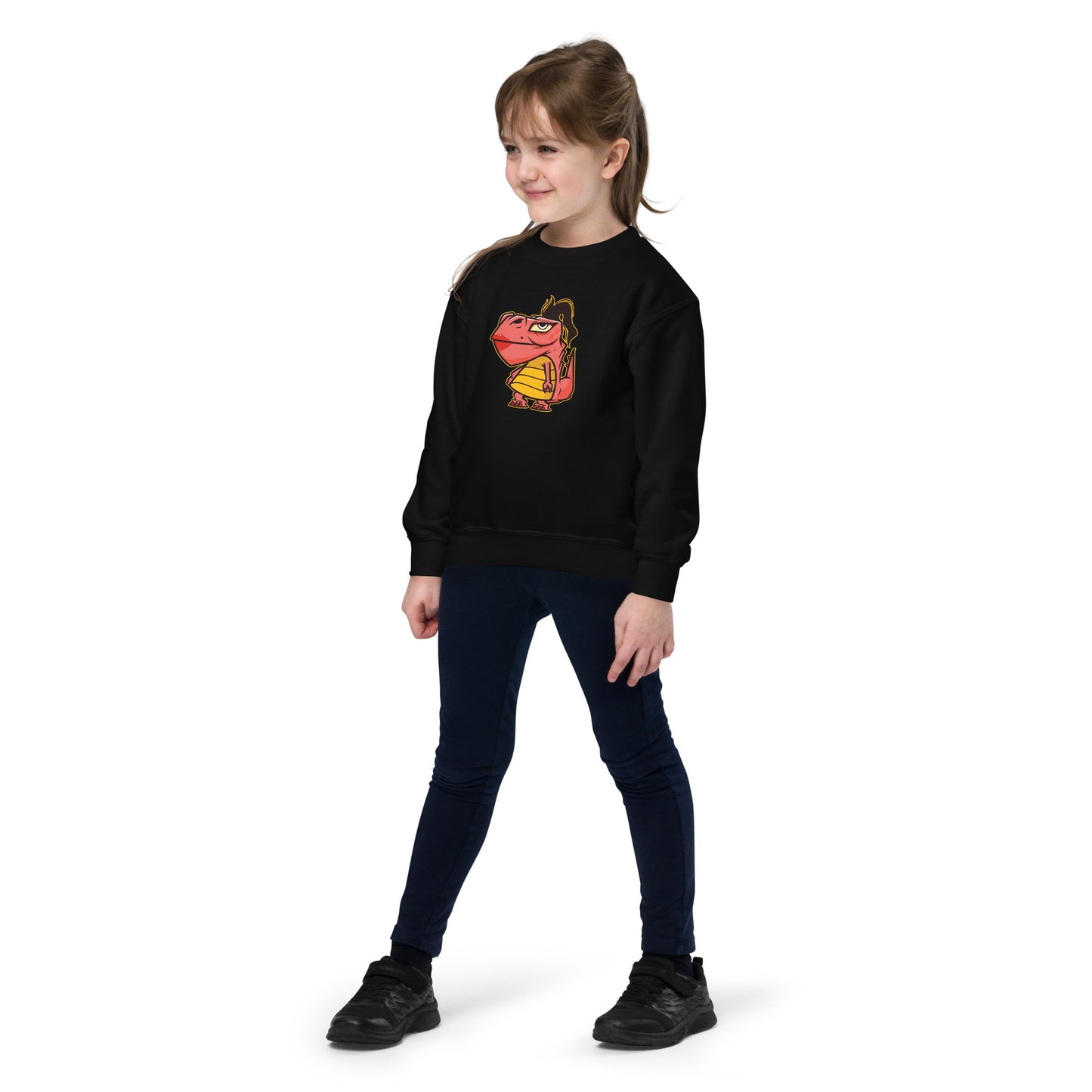 Lipstick T-Rex Youth Sweatshirt