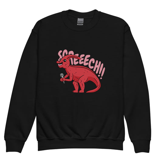 Singing Hadrosaur Youth Sweatshirt