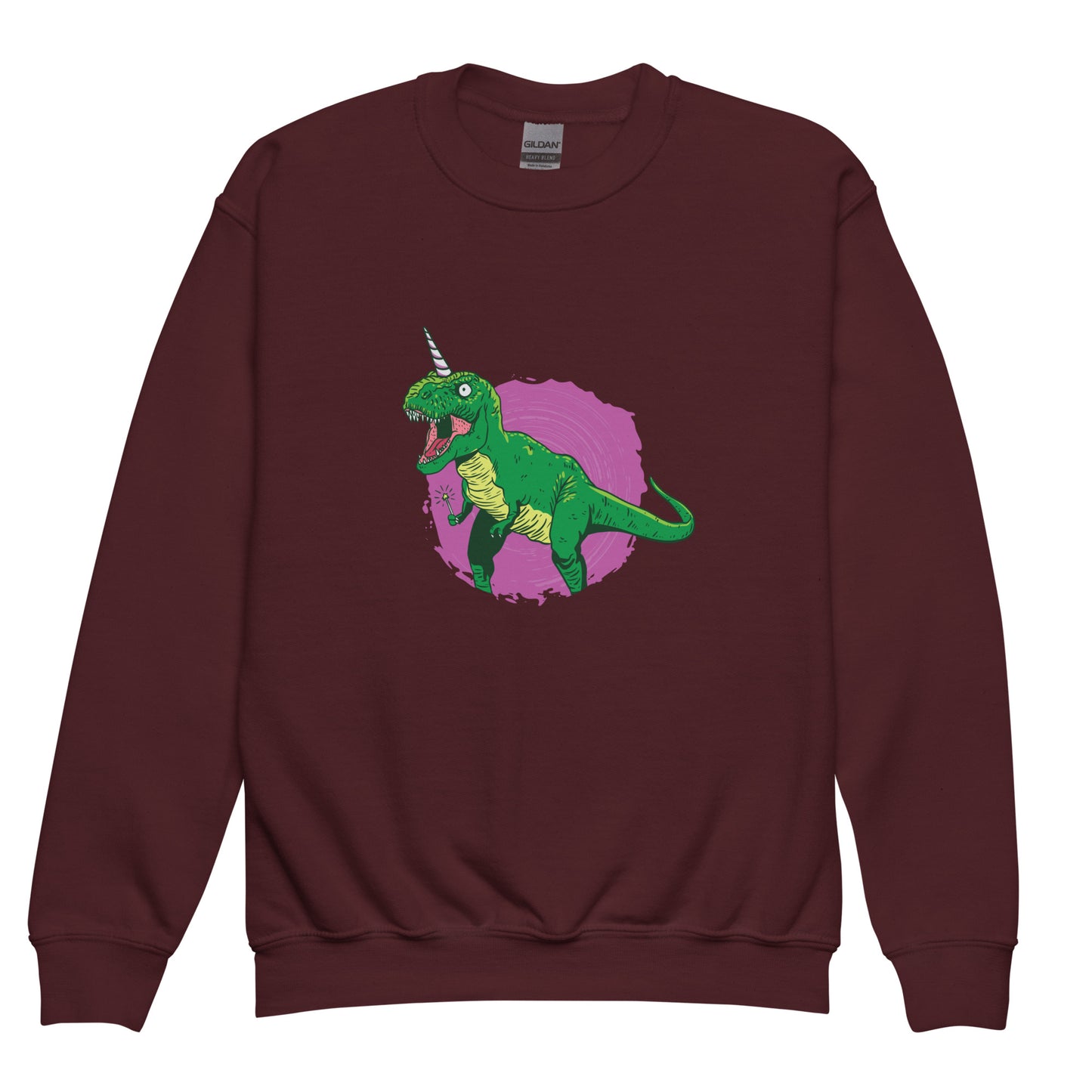 Unicorn Fairy T-Rex Youth Sweatshirt