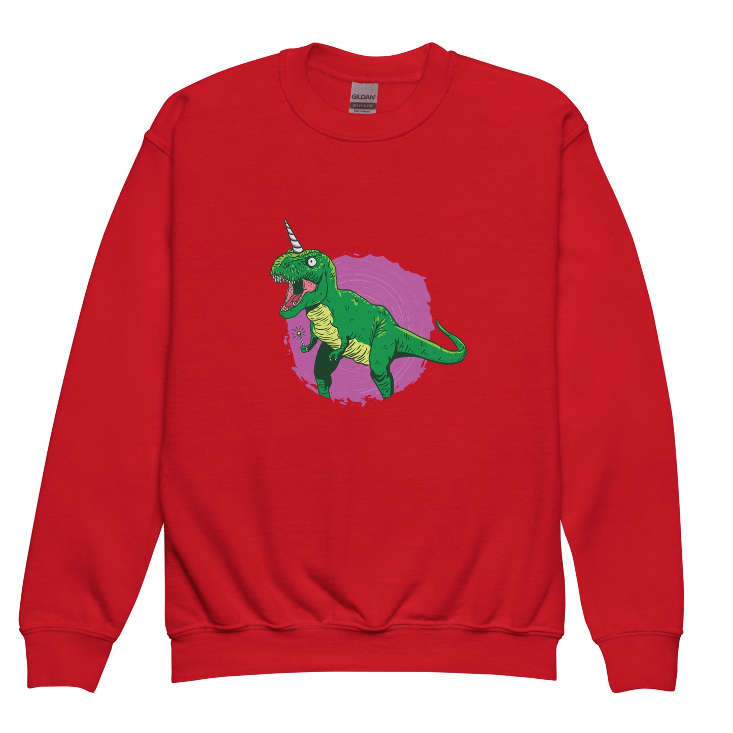 Unicorn Fairy T-Rex Youth Sweatshirt