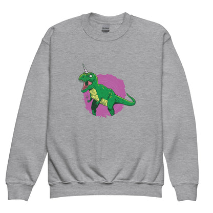 Unicorn Fairy T-Rex Youth Sweatshirt