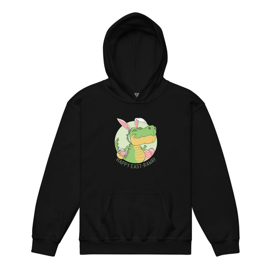 Happy East-Rawr Youth Hoodie