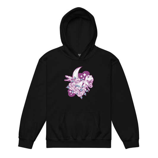 Flowering Theropods Youth Hoodie