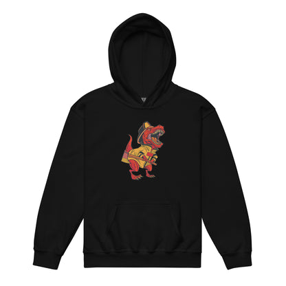 Firefighter with Axe Youth Hoodie