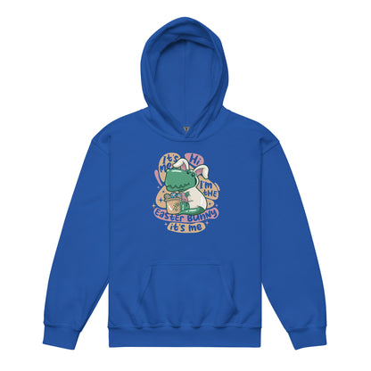 Dino Easter Bunny Youth Hoodie