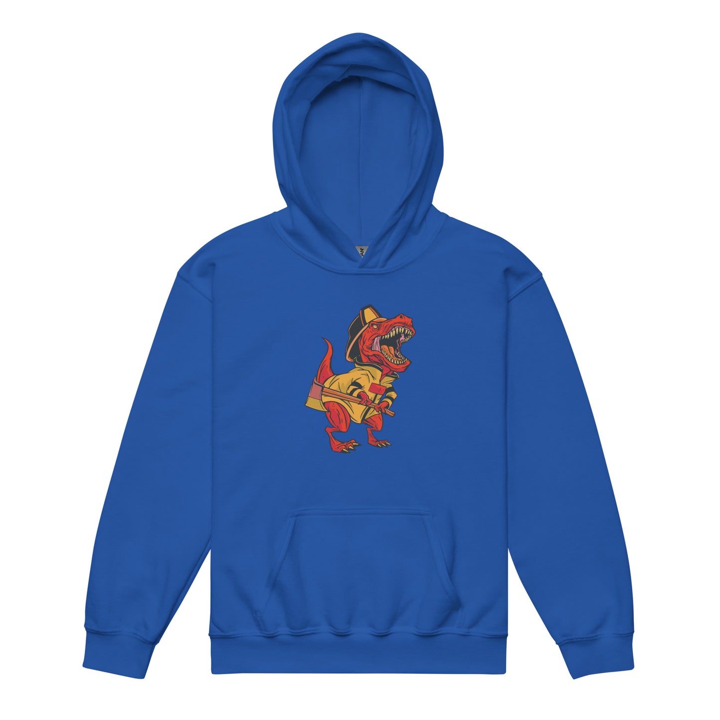 Firefighter with Axe Youth Hoodie