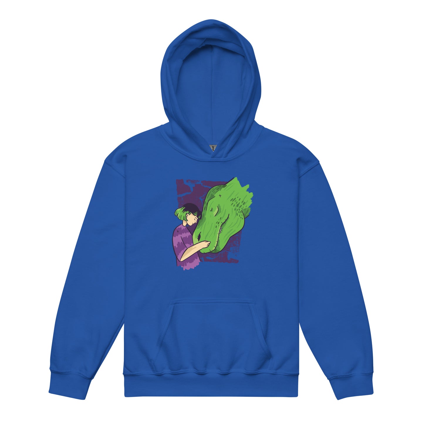 Dino Friend Youth Hoodie