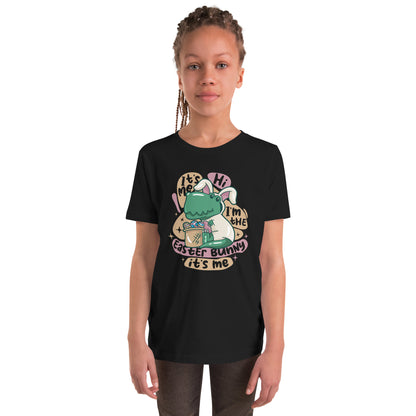 Dino Easter Bunny Youth T-Shirt