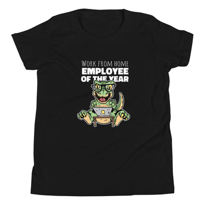 Work From Home Dino Youth T-Shirt