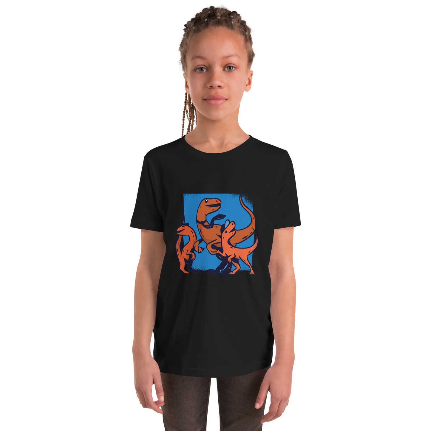 Tie Wearing Dino Youth T-Shirt