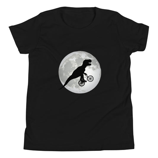 Flying on a bike Theropod Youth T-Shirt