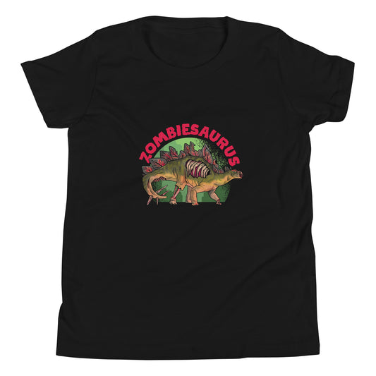 Zombiesaurus Stegosaurus Youth T-Shirt