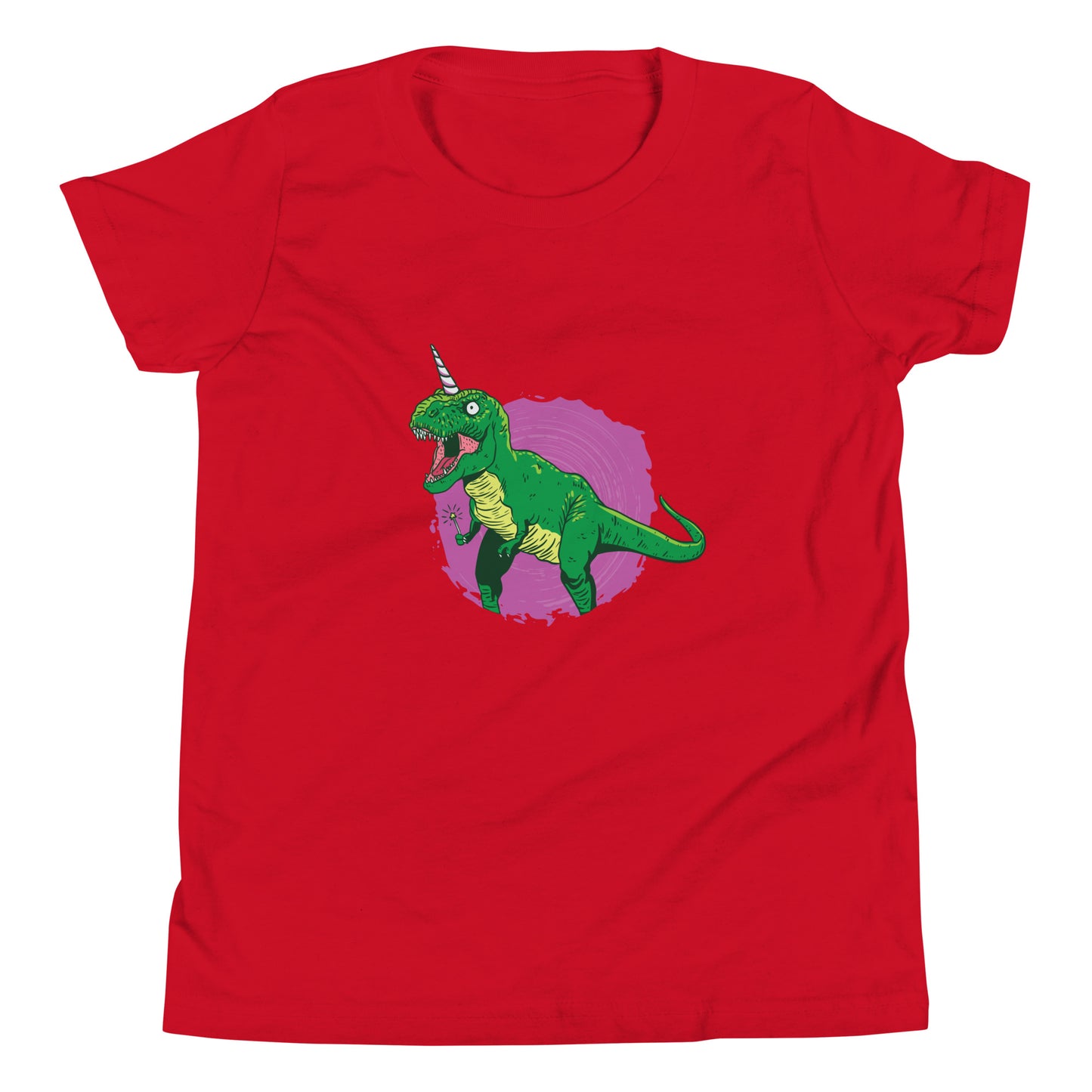 Unicorn Fairy T-Rex Youth T-Shirt