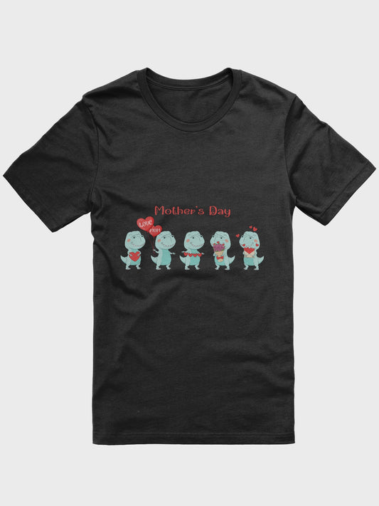 Dino Love Mother's Day T-Shirt