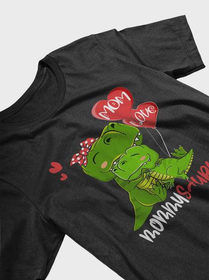 Mommy & Me Dino Love T-Shirt