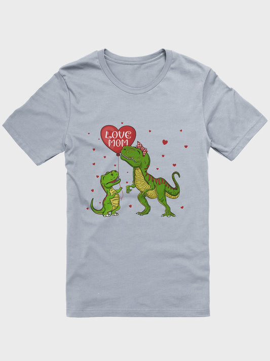 Dino Love Mom T-Shirt